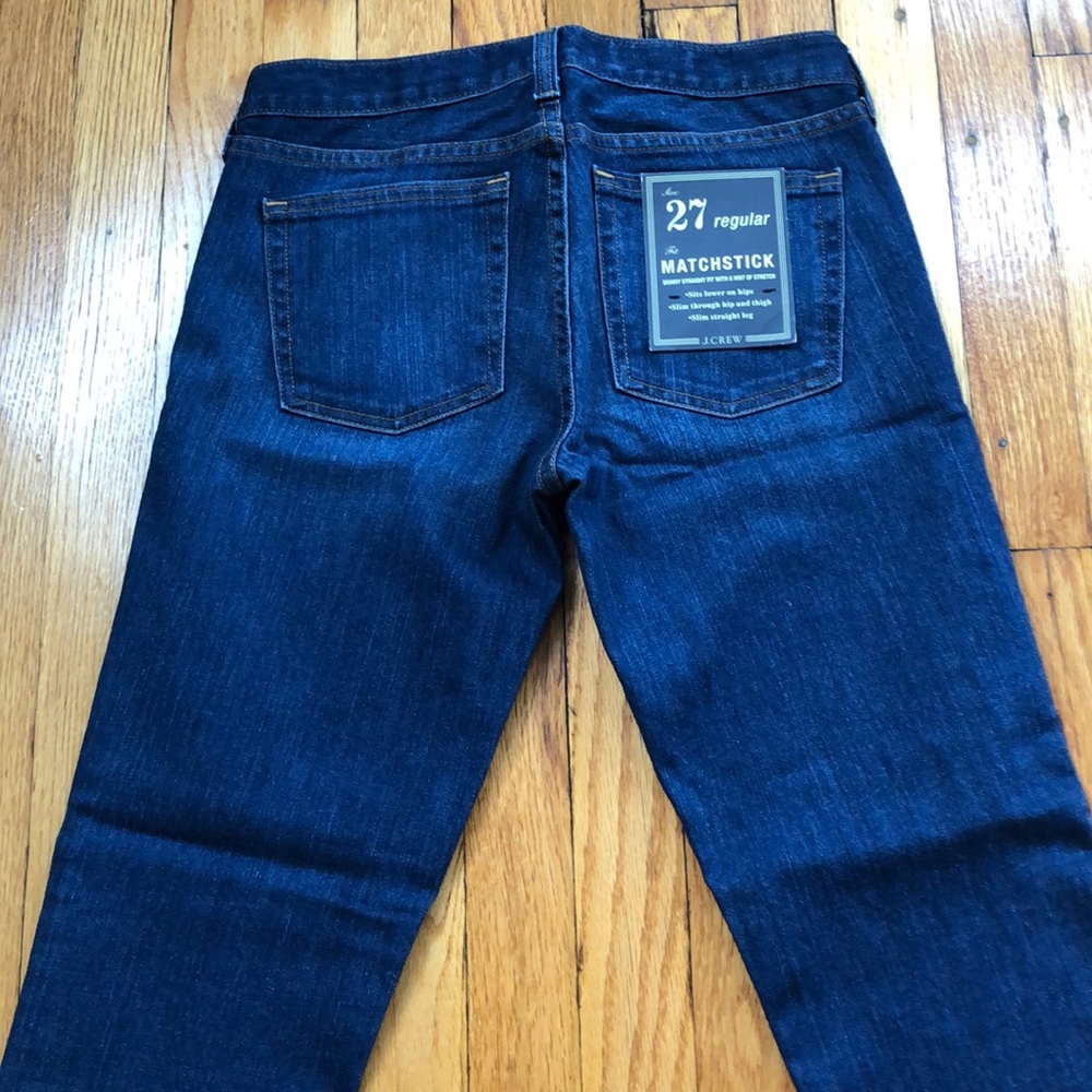 NWT J.Crew Mathstick jeans - Picture 3 of 4